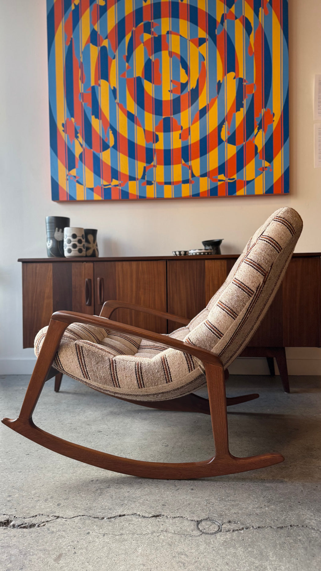 *HOLD* R. Huber Scoop Rocking Chair