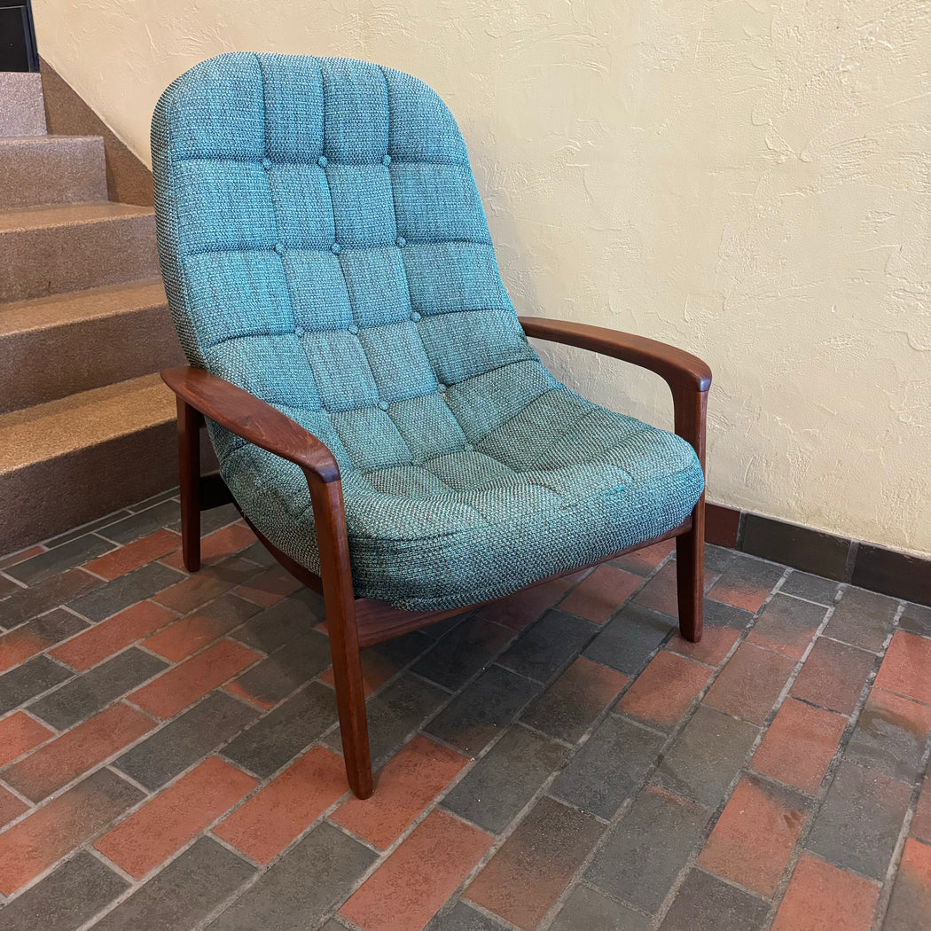 Teak Huber Scoop Chair