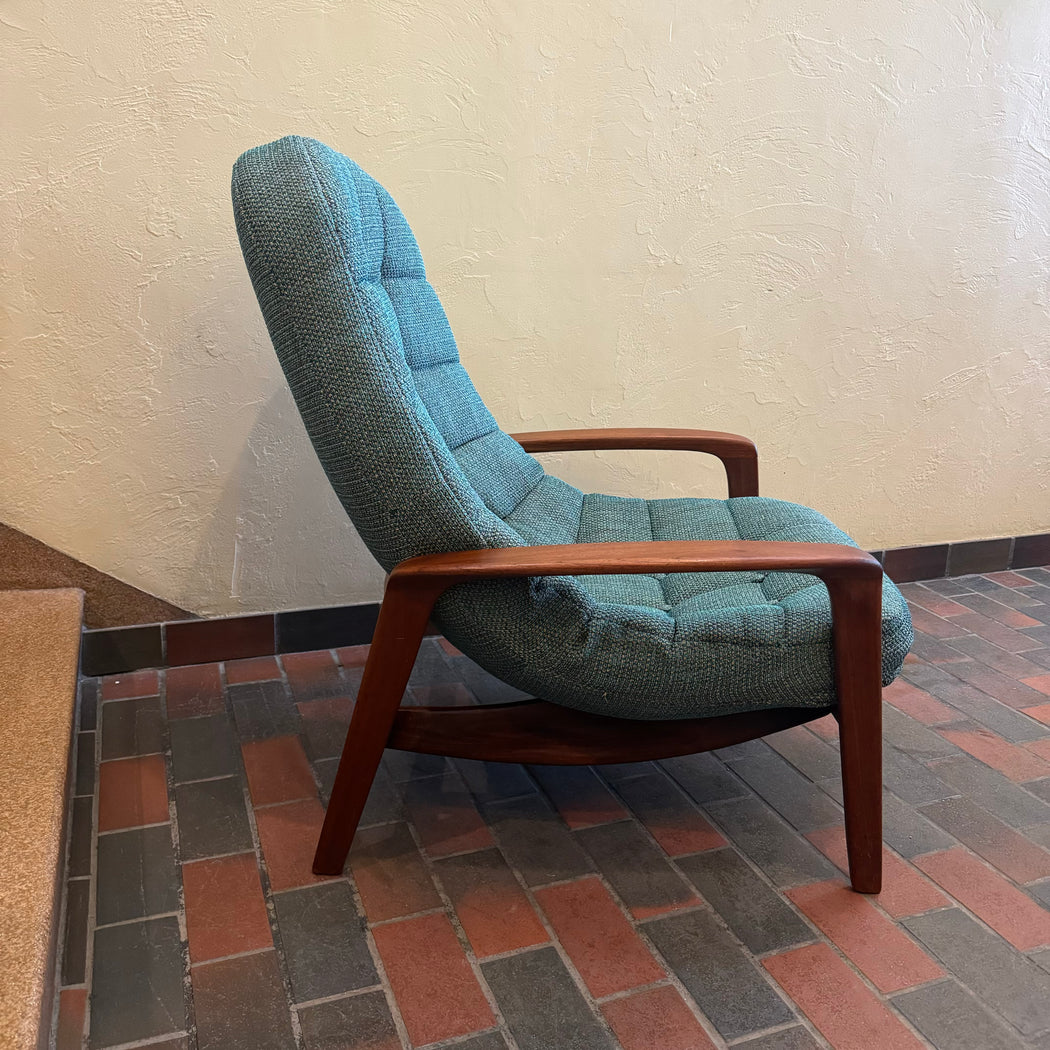 Teak Huber Scoop Chair
