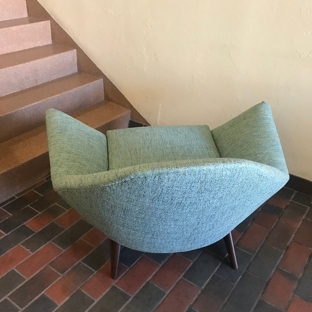 SOLD • Atomic Teal Chair