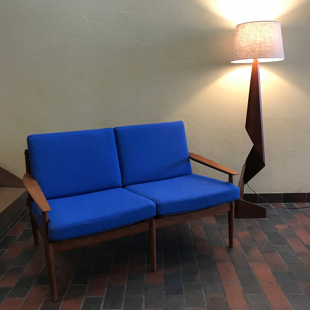 Danish Teak Loveseat