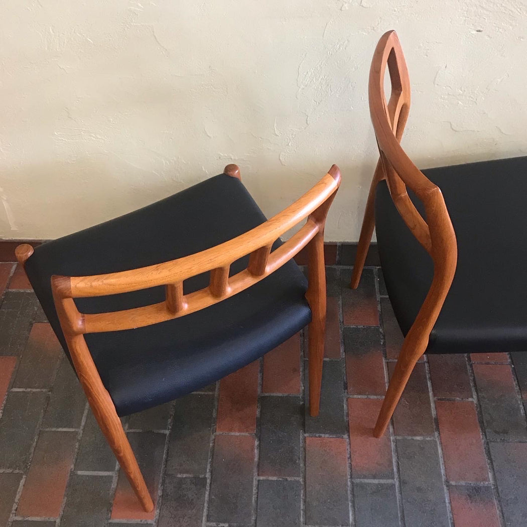 Set of Four Moller Chairs
