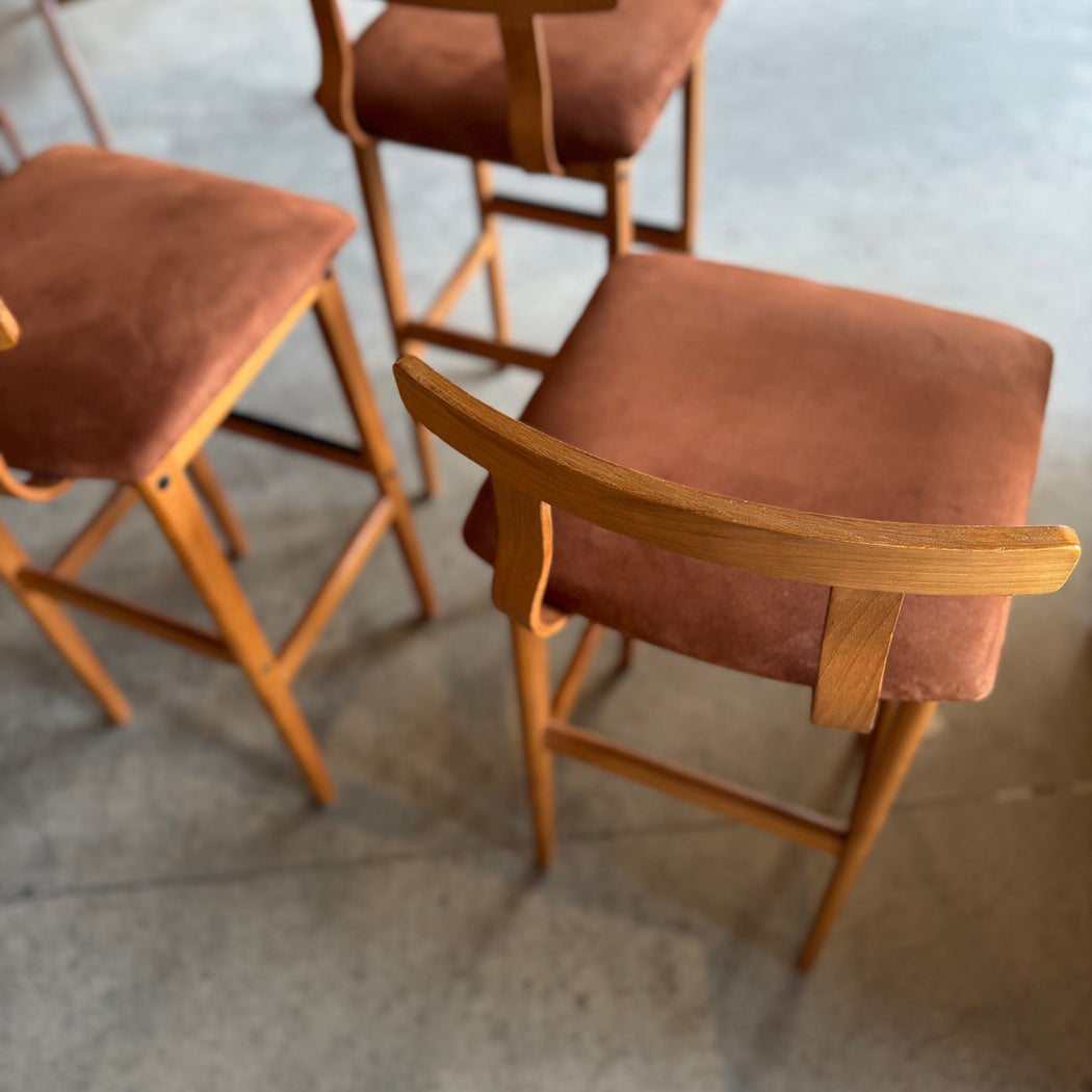 Danish Teak Bar Stools