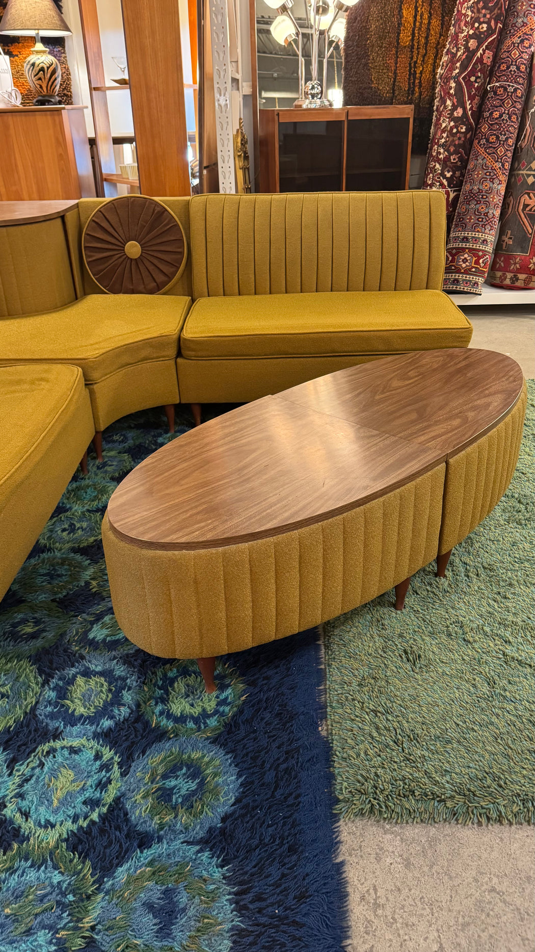 Groovy 1960s Sectional Sofa