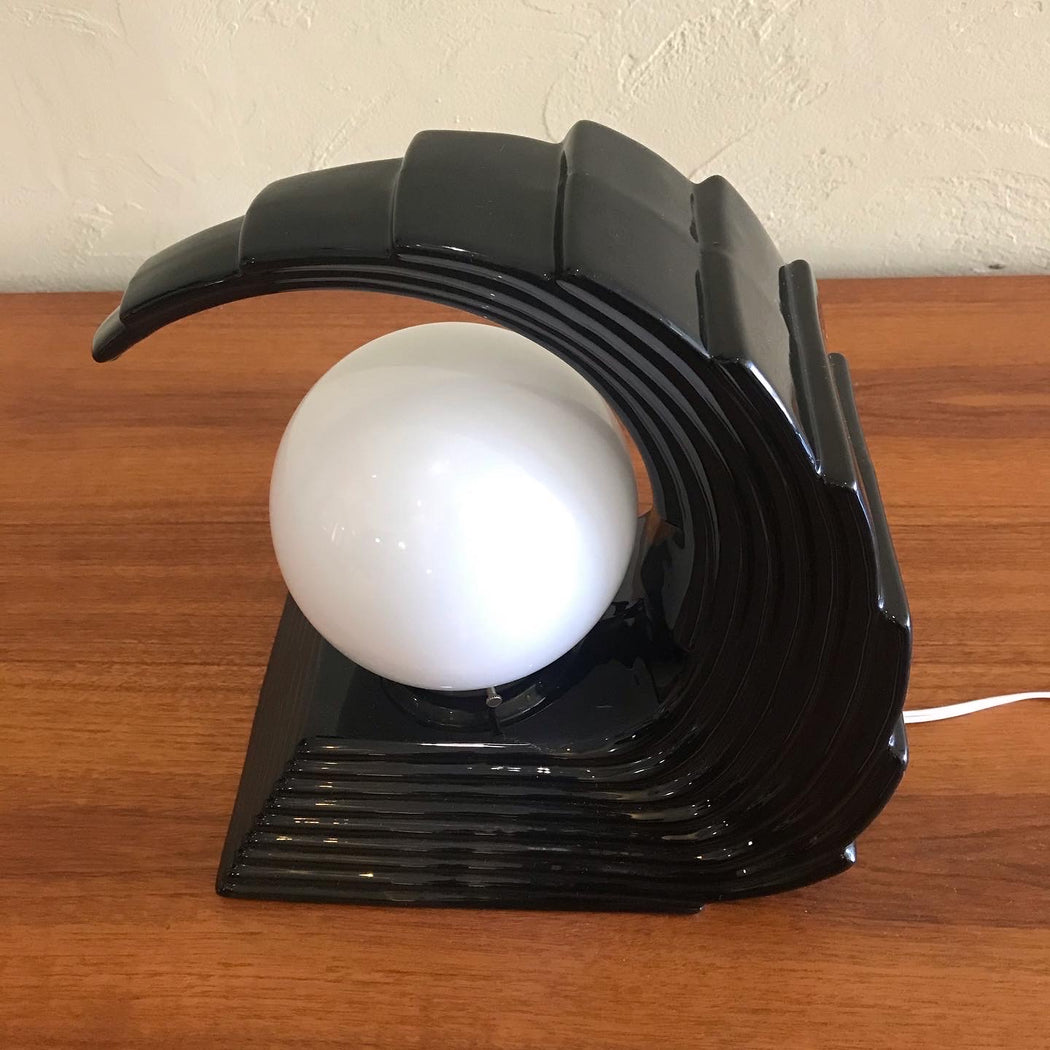 80s Deco Wave Lamp
