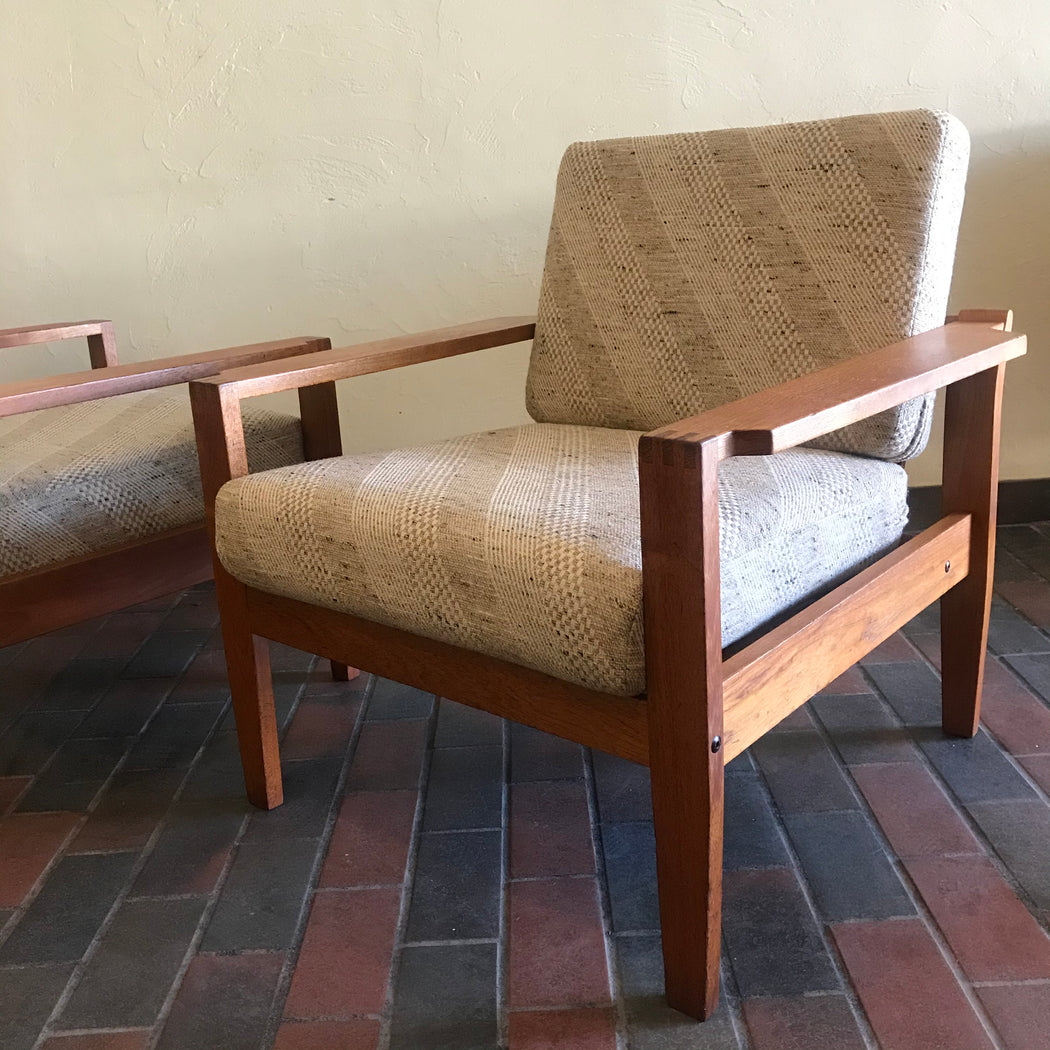 Danish Teak Lounge Chairs