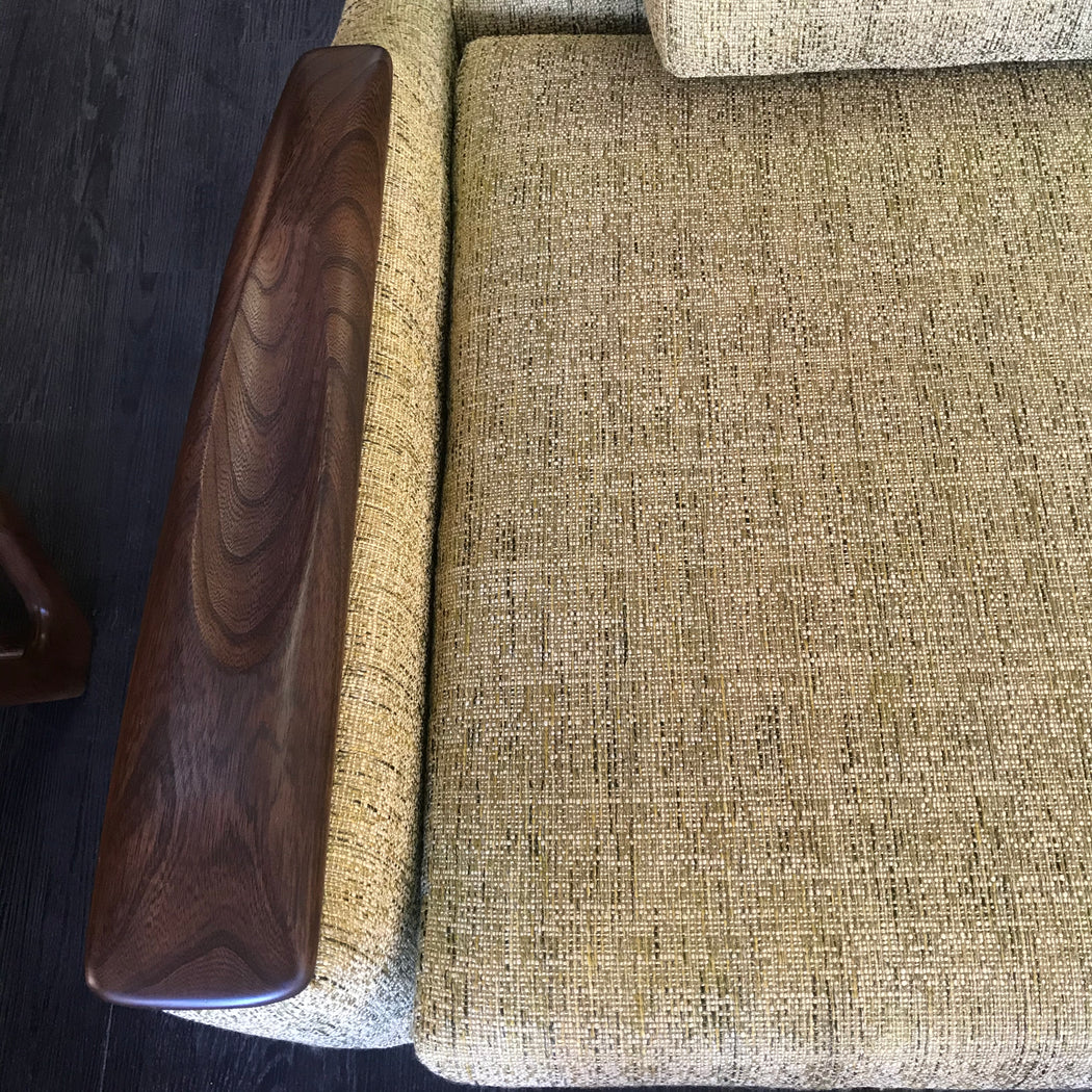 Lemon Lime 1960s Sofa