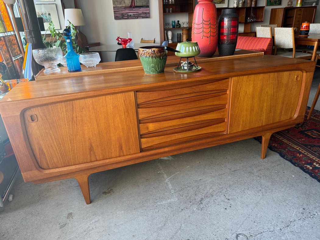 Atomic Teak Credenza