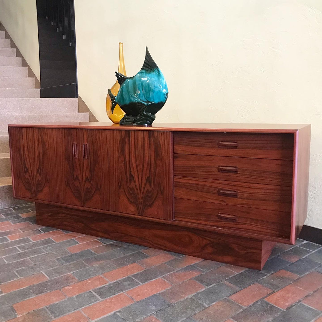 Vintage Rosewood Credenza
