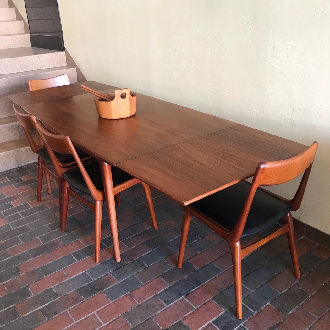 Alfred Christensen Teak Surfboard Dining Table