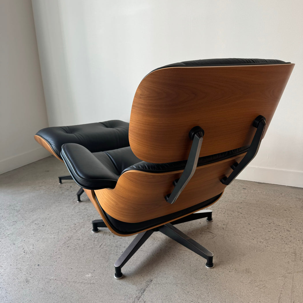 Authentic Eames Chair + Ottoman