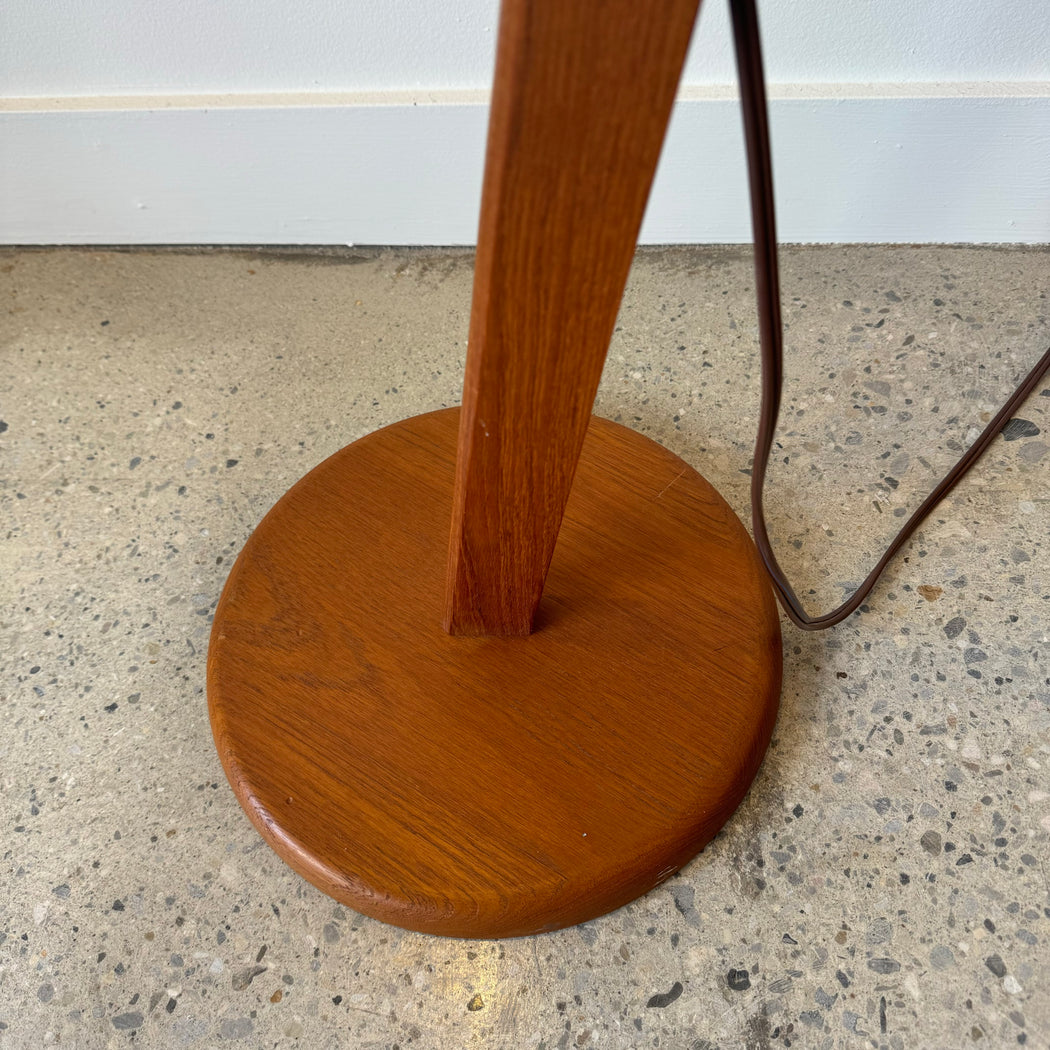 Teak Arch Floor Lamp