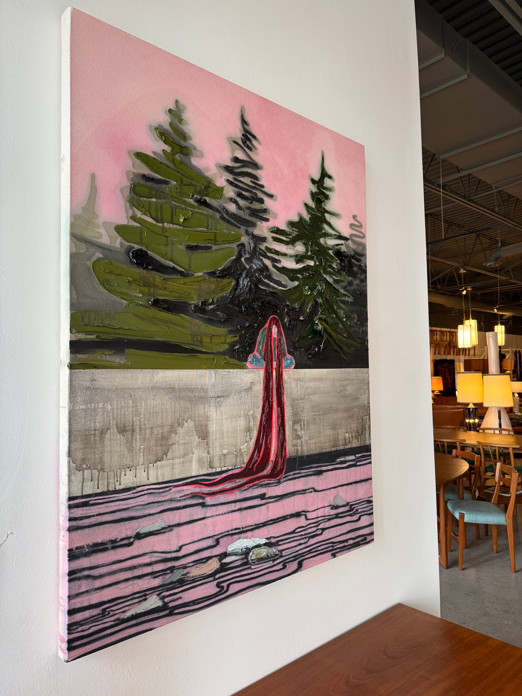 Painting by Kim Dorland