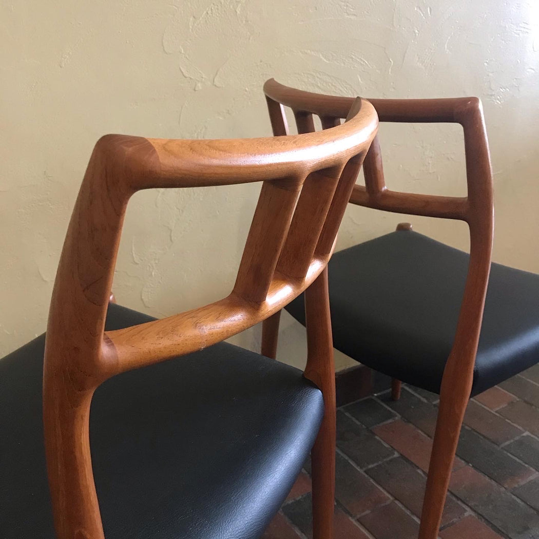 Set of Four Moller Chairs