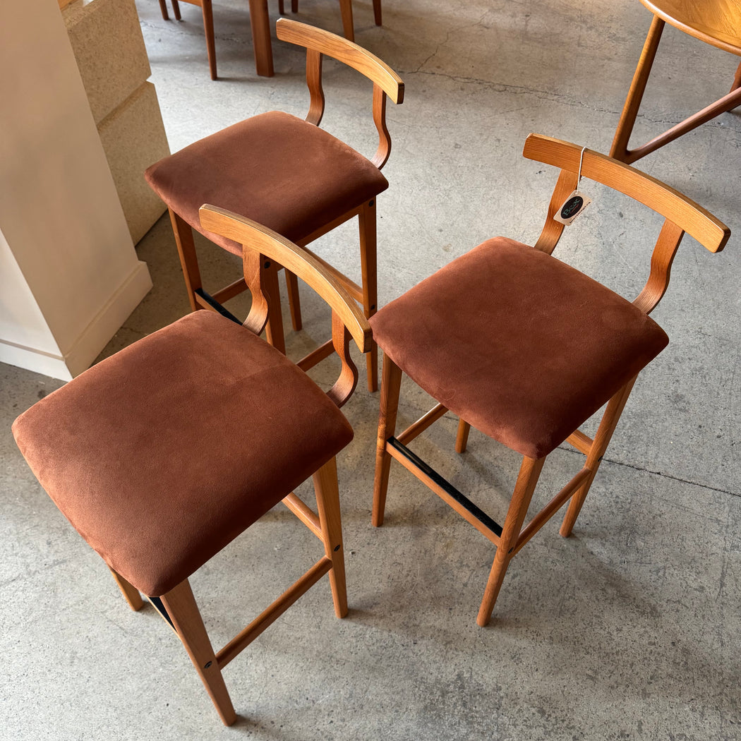 Danish Teak Bar Stools