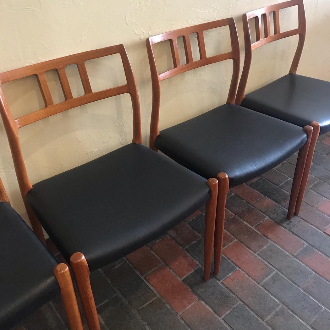 Set of Four Moller Chairs