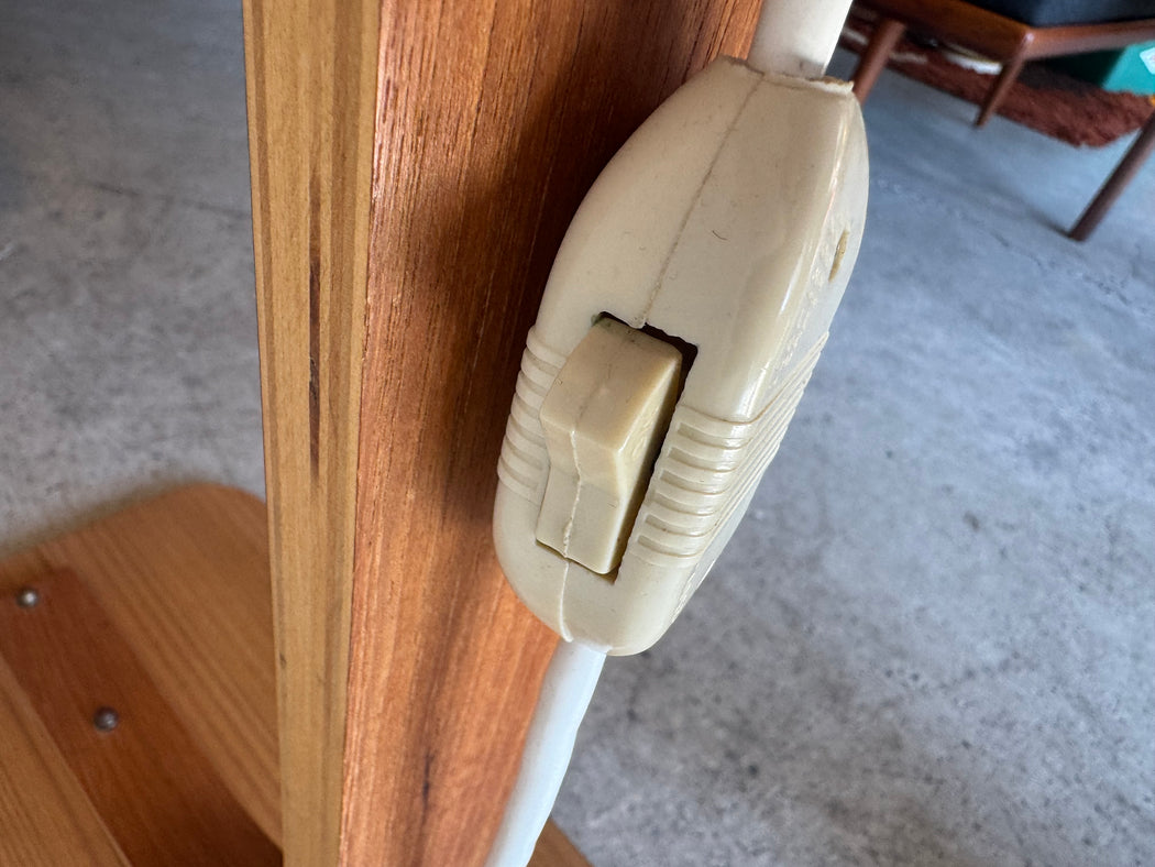 70s Bentwood Floor Lamp