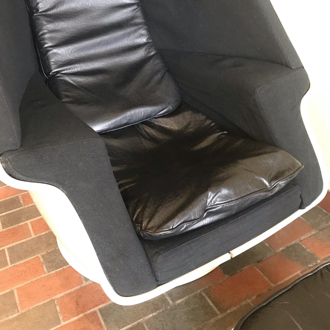 Lee West Egg Chair + Ottoman
