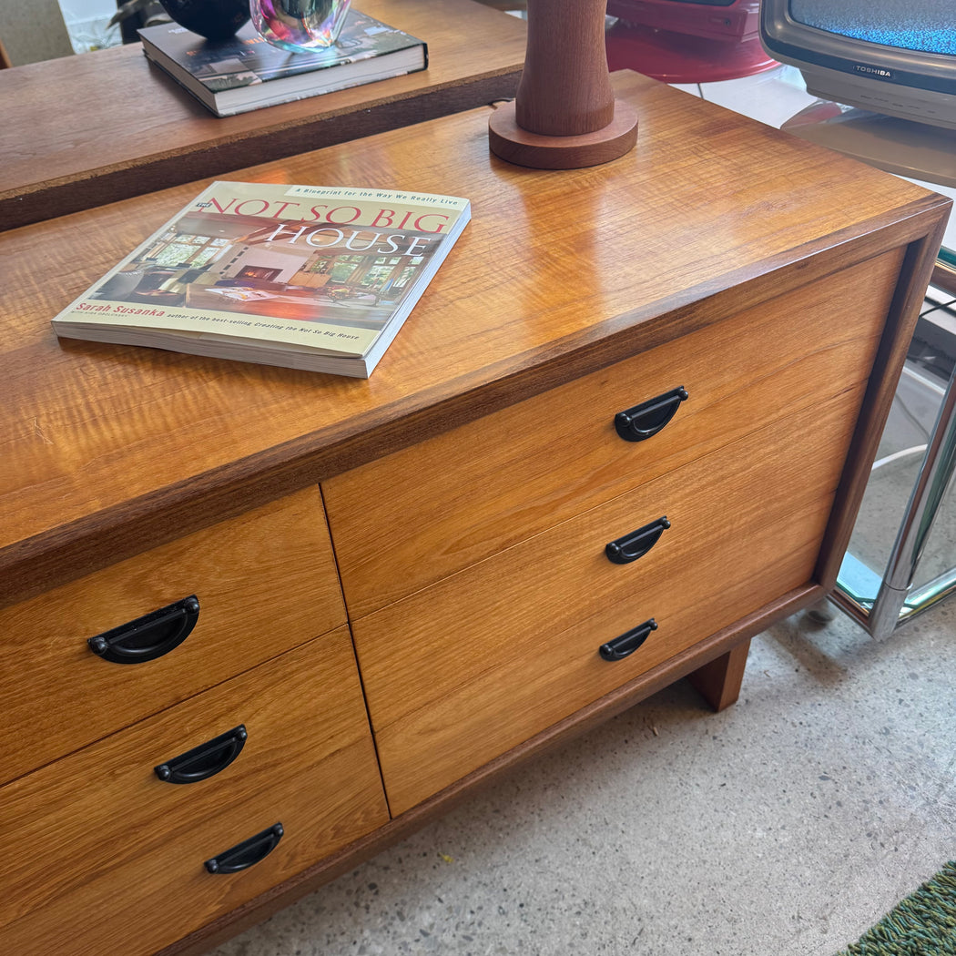 RS Associates Teak Dresser Credenza