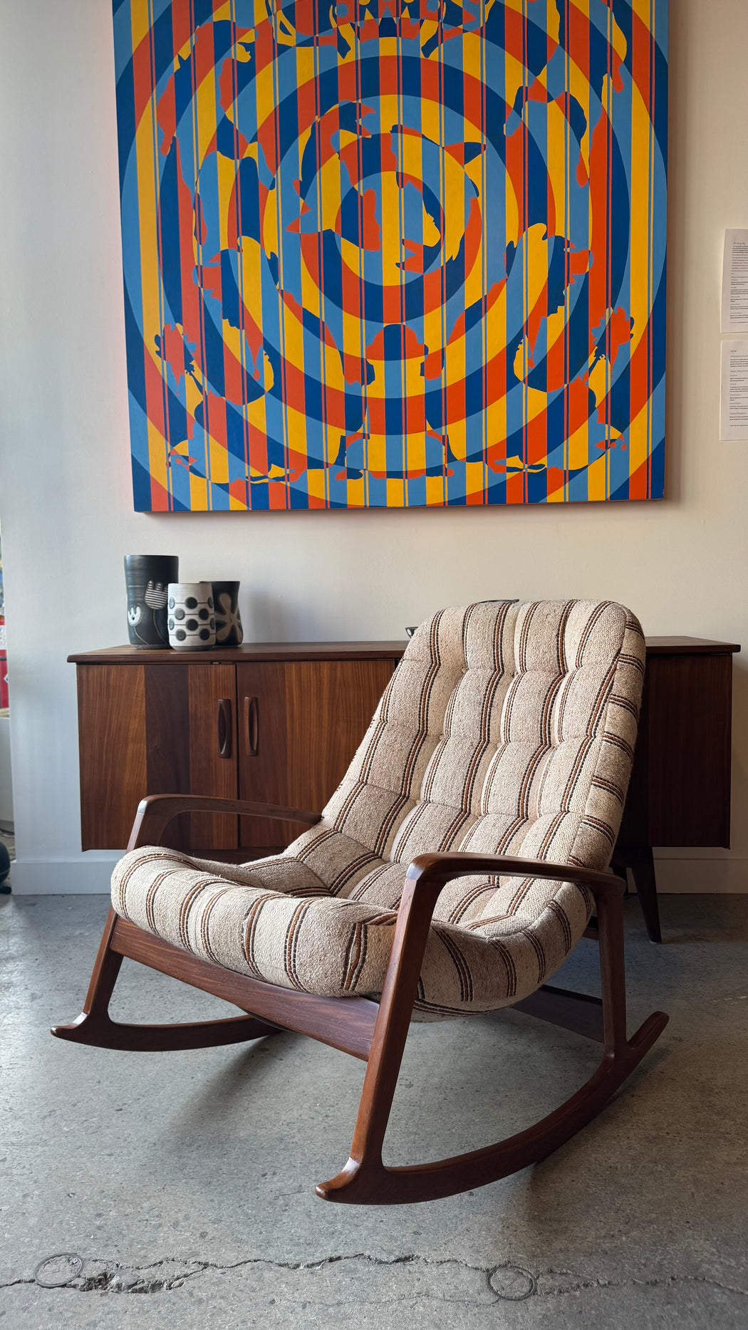 *HOLD* R. Huber Scoop Rocking Chair