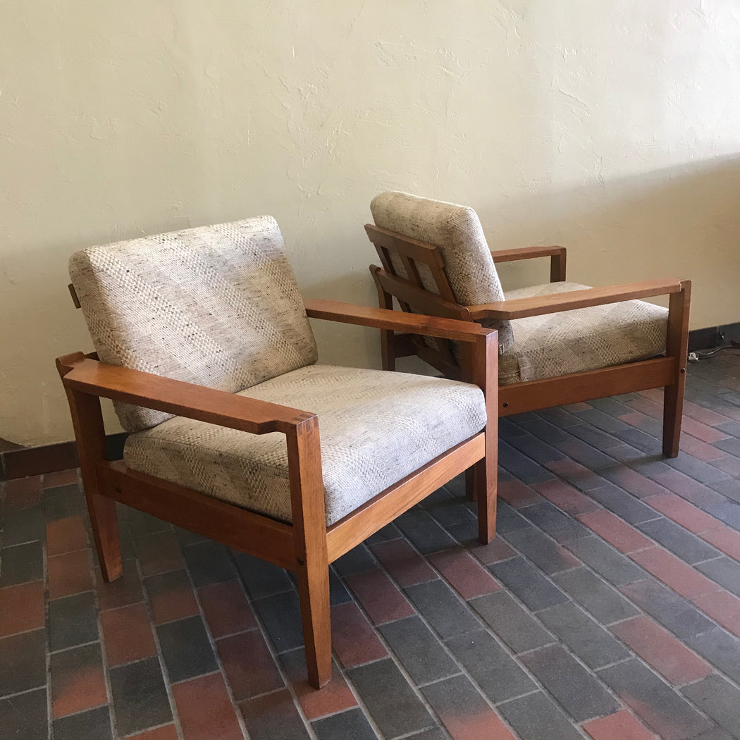 Danish Teak Lounge Chairs
