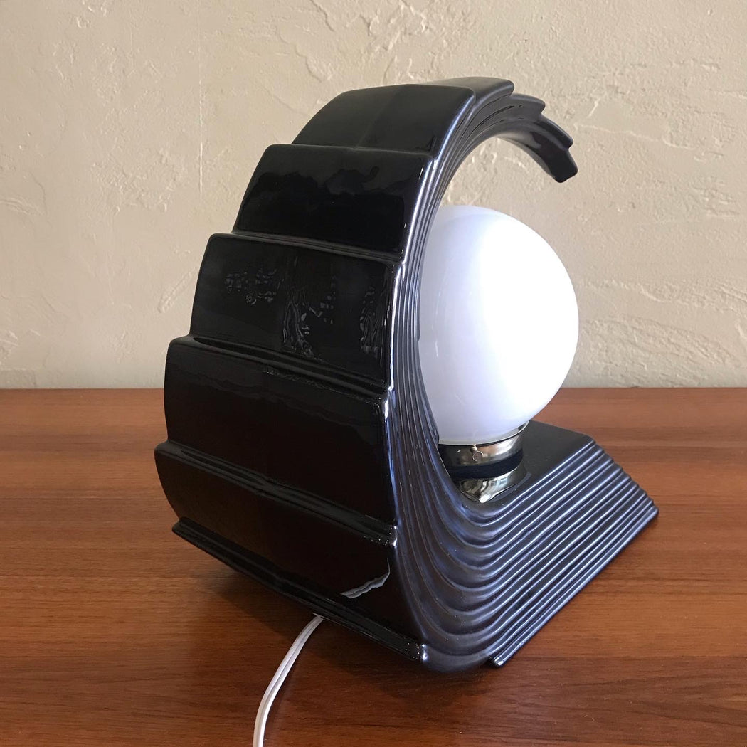 80s Deco Wave Lamp
