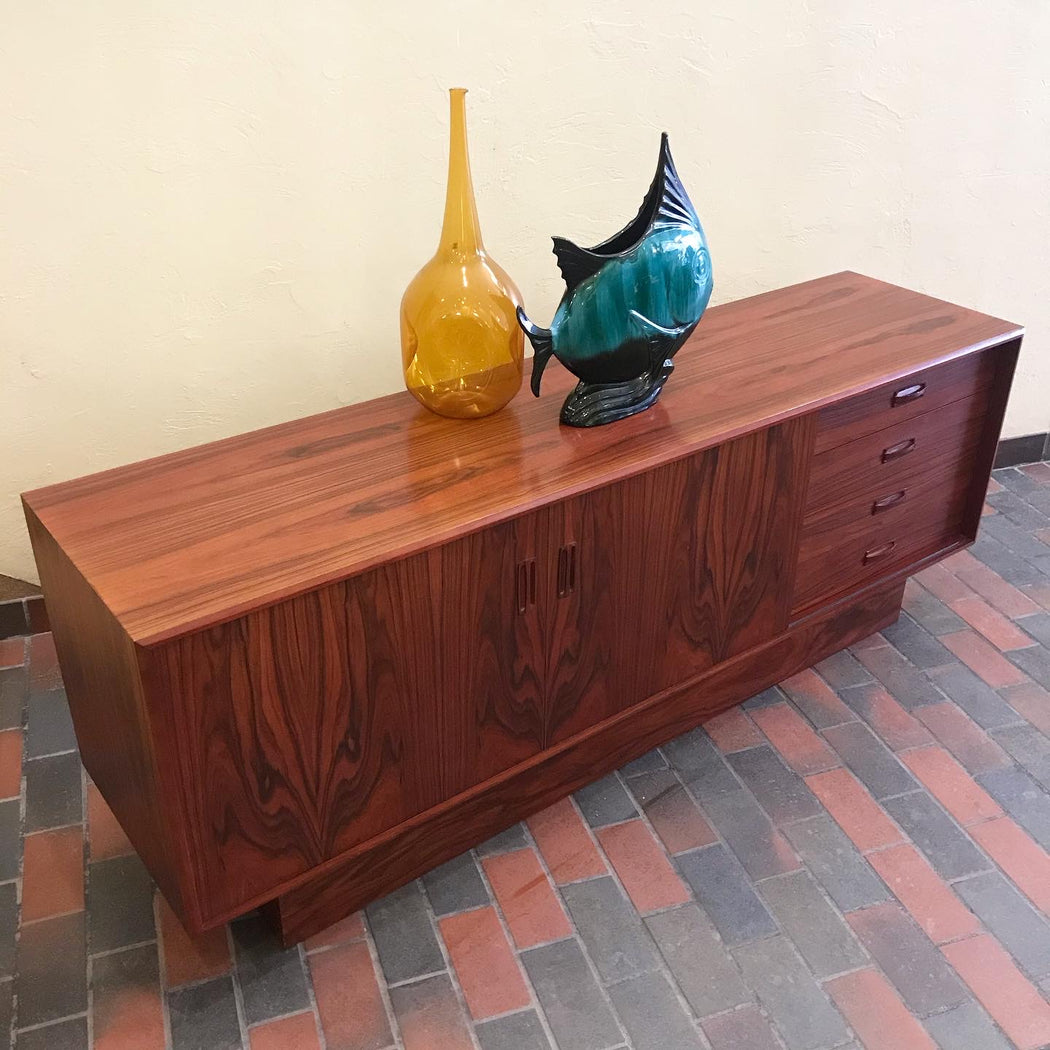 Vintage Rosewood Credenza