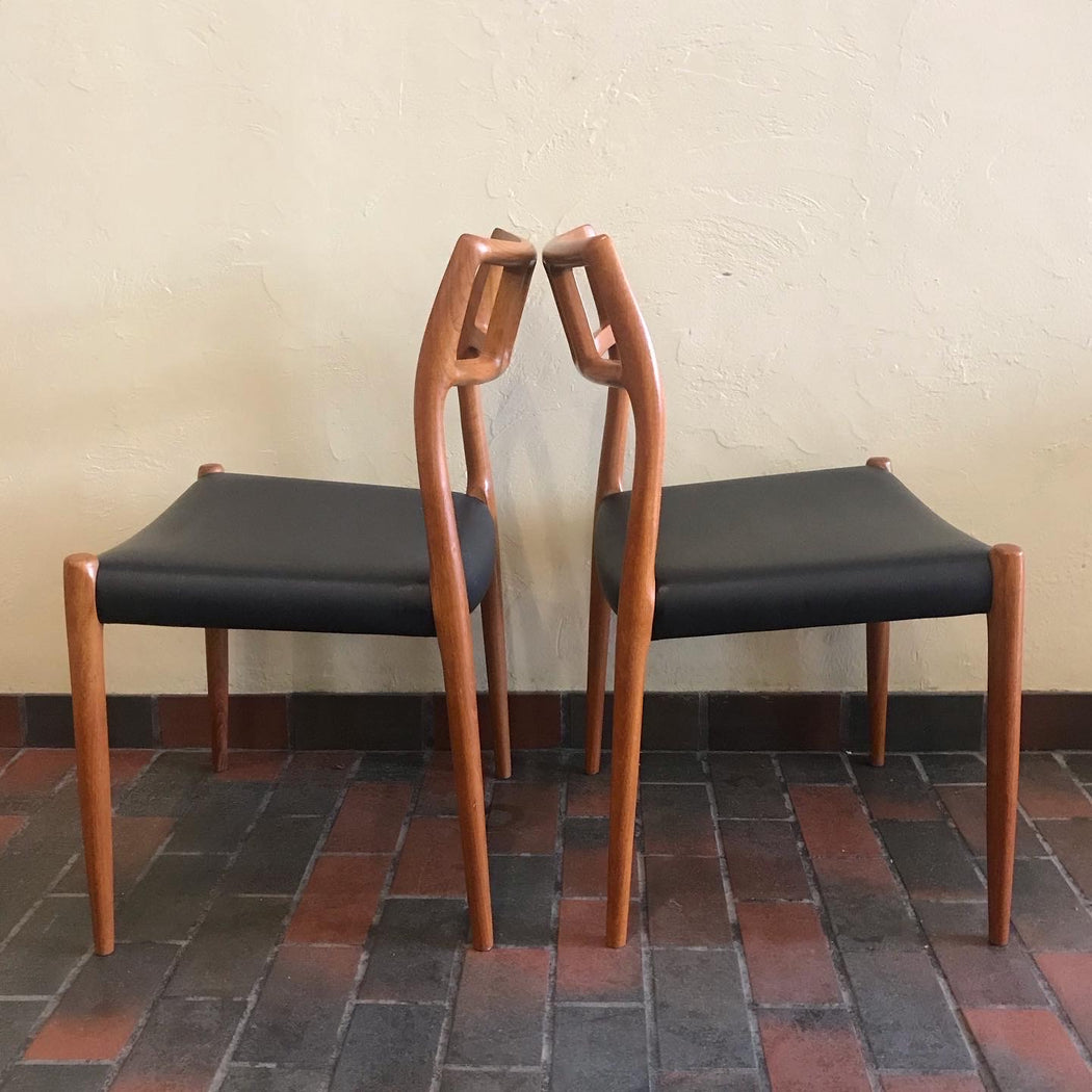 Set of Four Moller Chairs