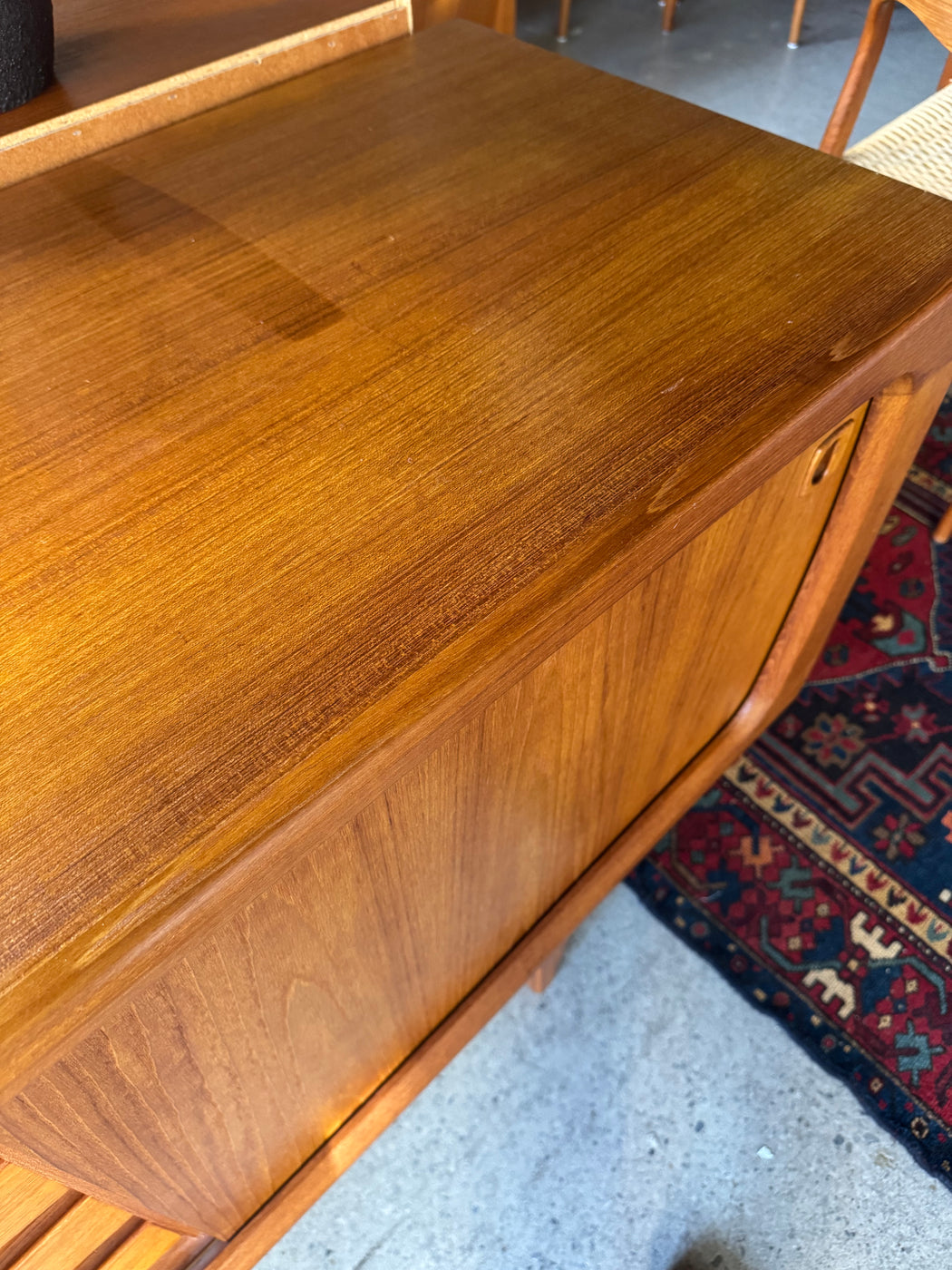 Atomic Teak Credenza