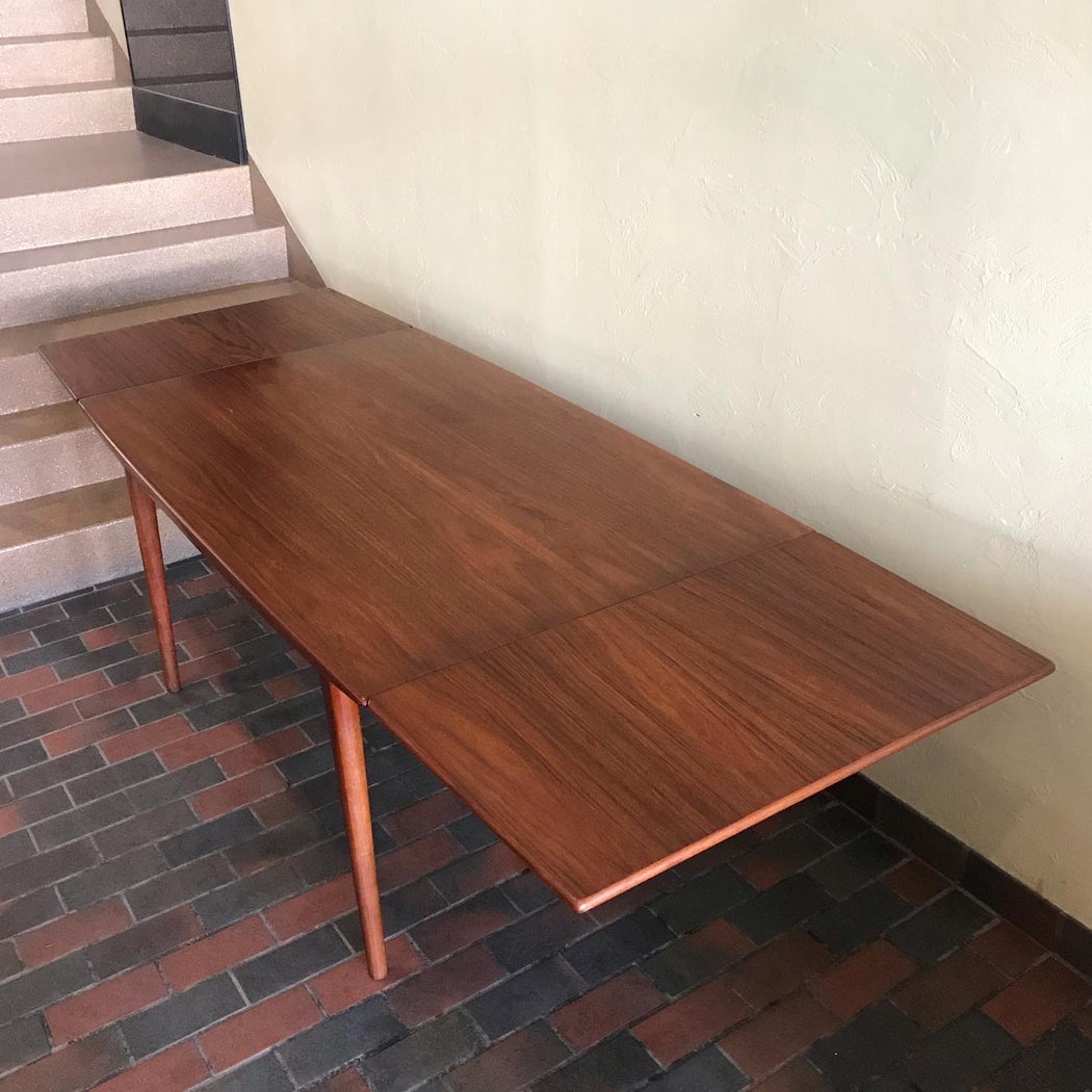 Alfred Christensen Teak Surfboard Dining Table