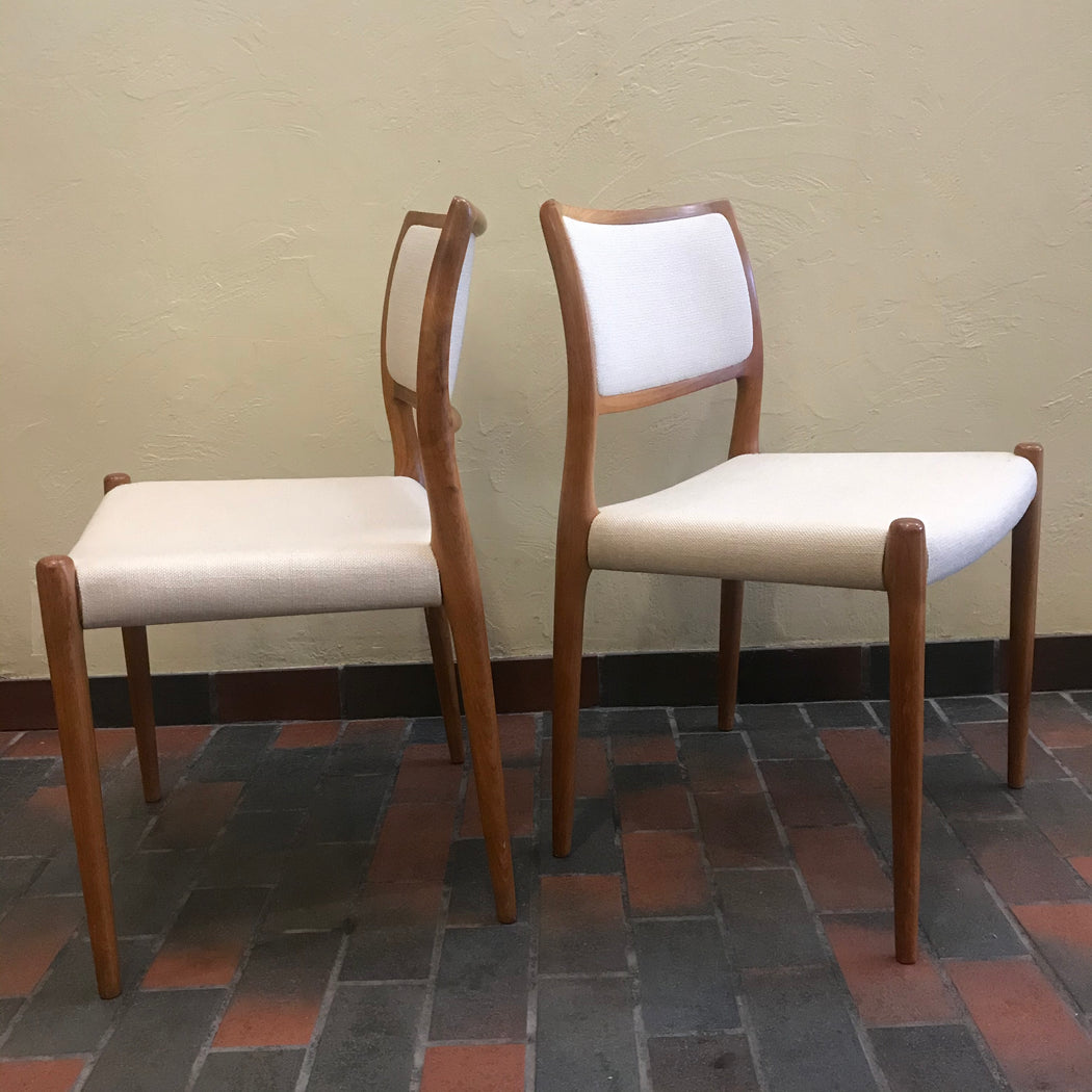 Set of Six Moller Chairs