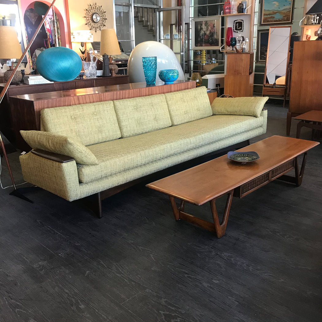 Lemon Lime 1960s Sofa
