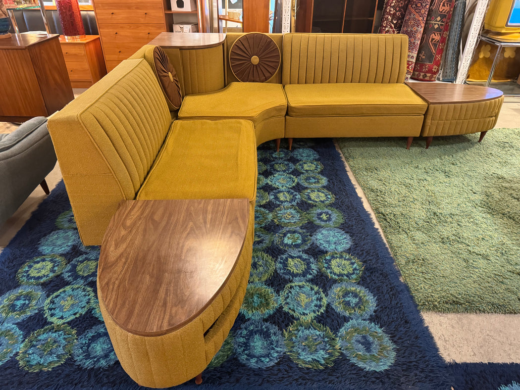 Groovy 1960s Sectional Sofa