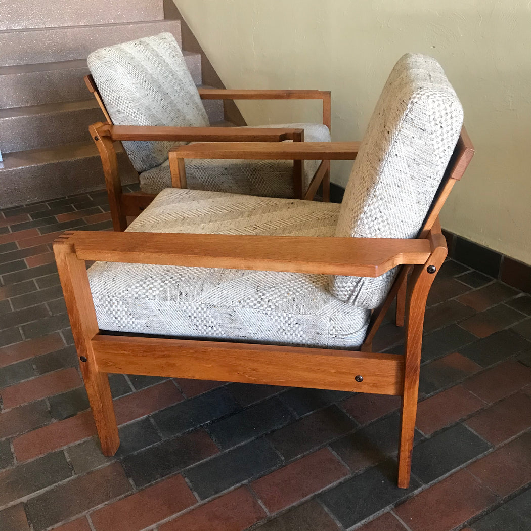 Danish Teak Lounge Chairs