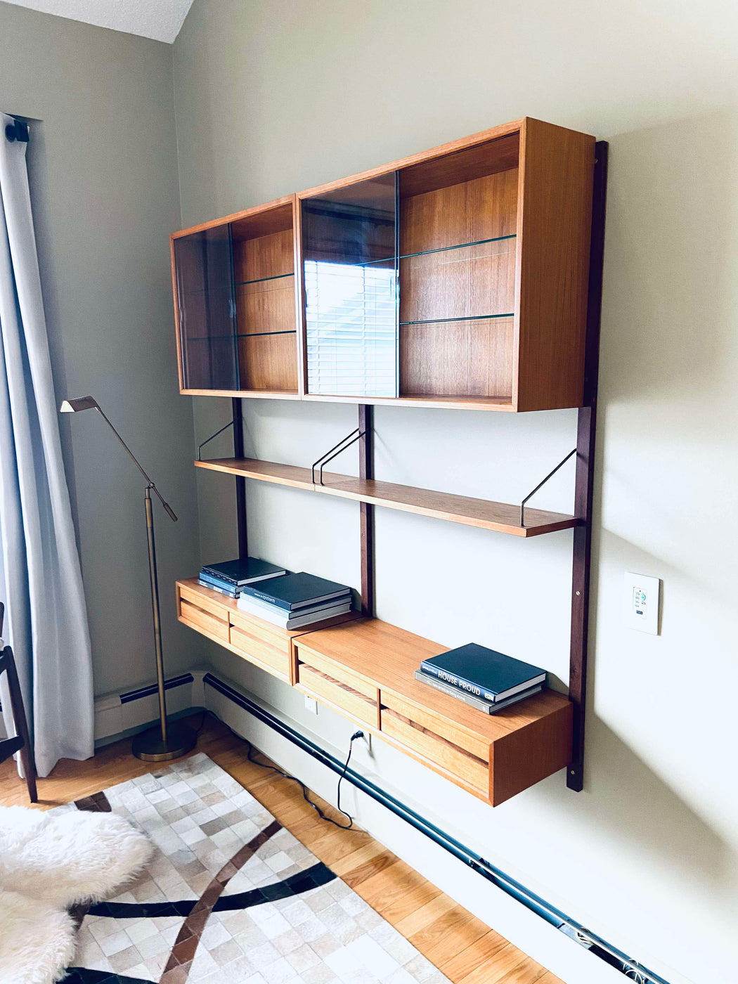 Teak CADO Wall Unit