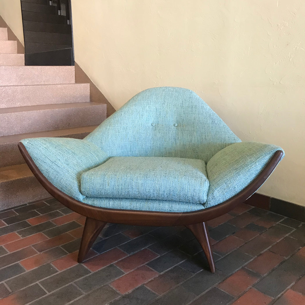 SOLD • Atomic Teal Chair