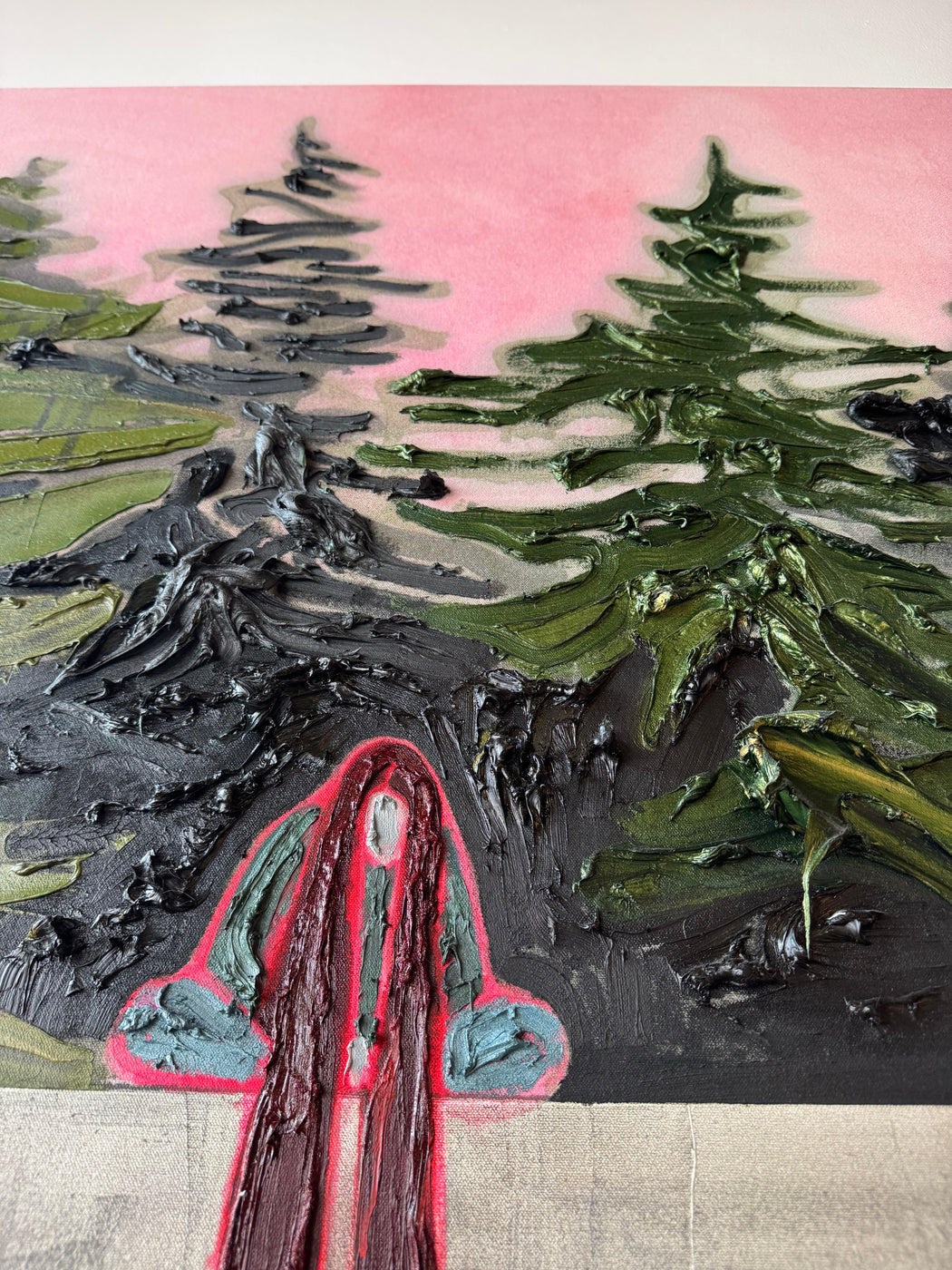 Painting by Kim Dorland
