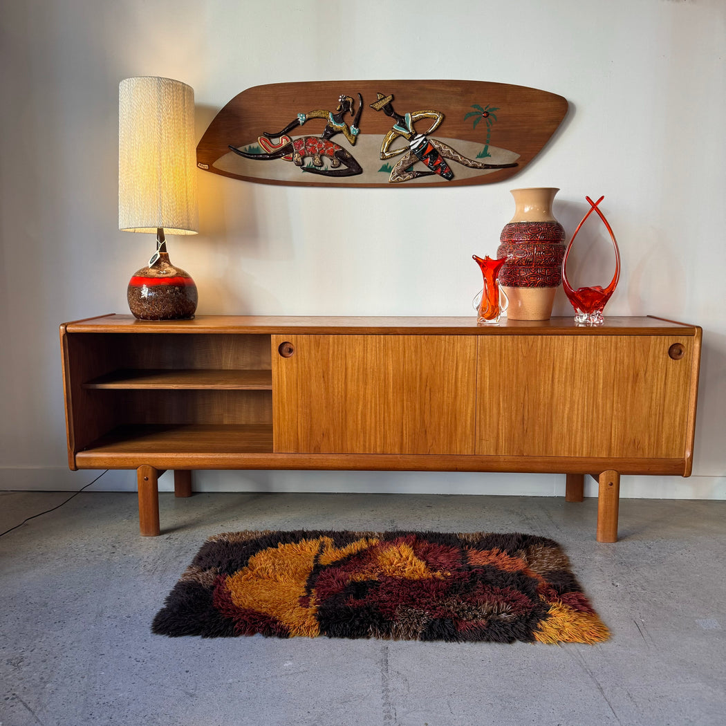 Maurice Chalvignac Ceramic + Wood Art