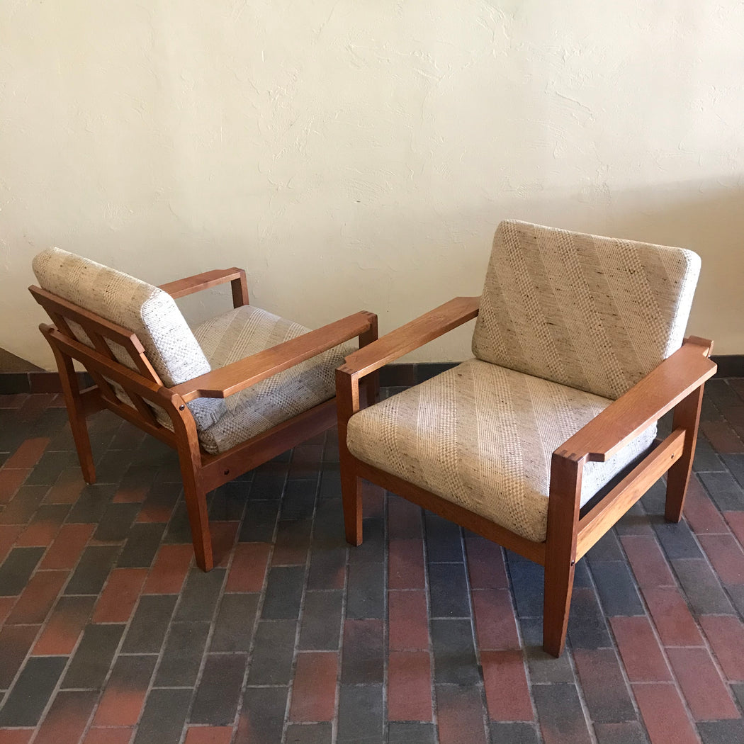 Danish Teak Lounge Chairs