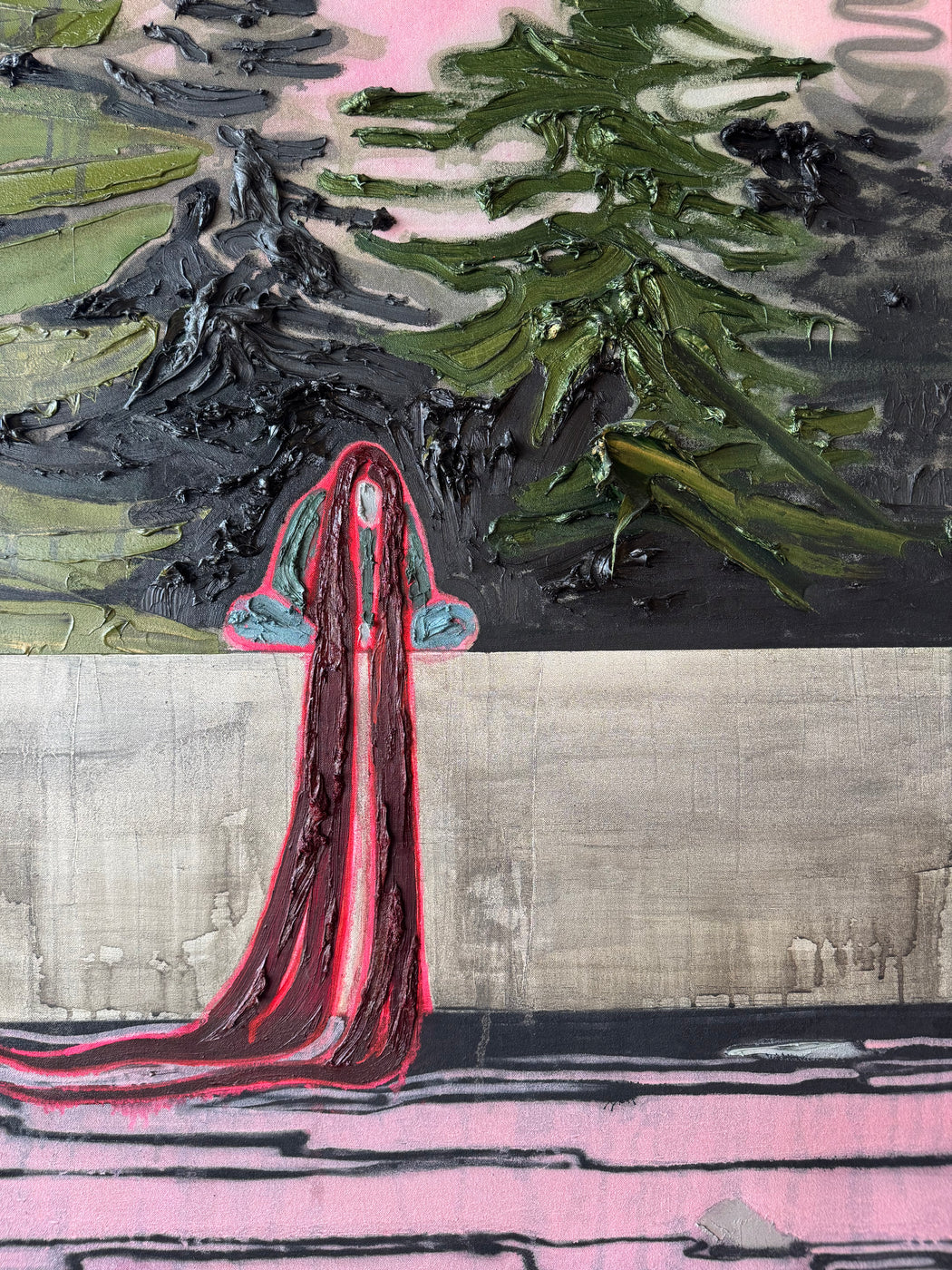 Painting by Kim Dorland