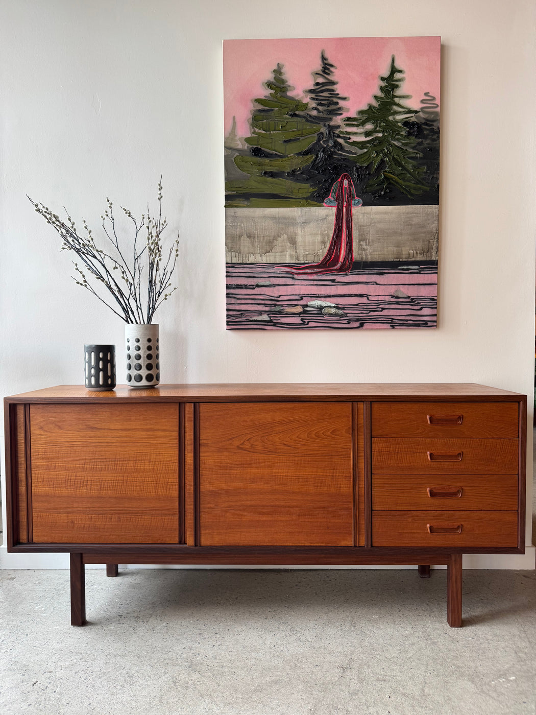 Painting by Kim Dorland
