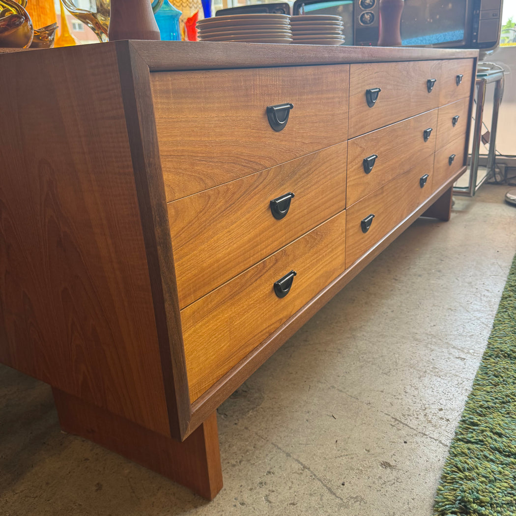 RS Associates Teak Dresser Credenza