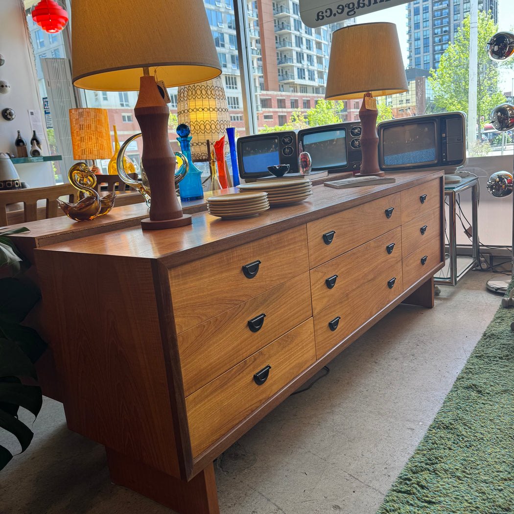 RS Associates Teak Dresser Credenza