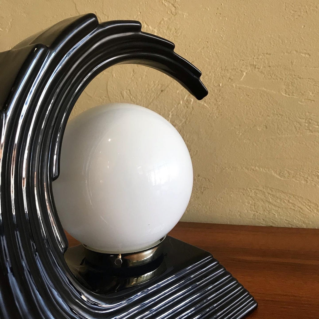 80s Deco Wave Lamp