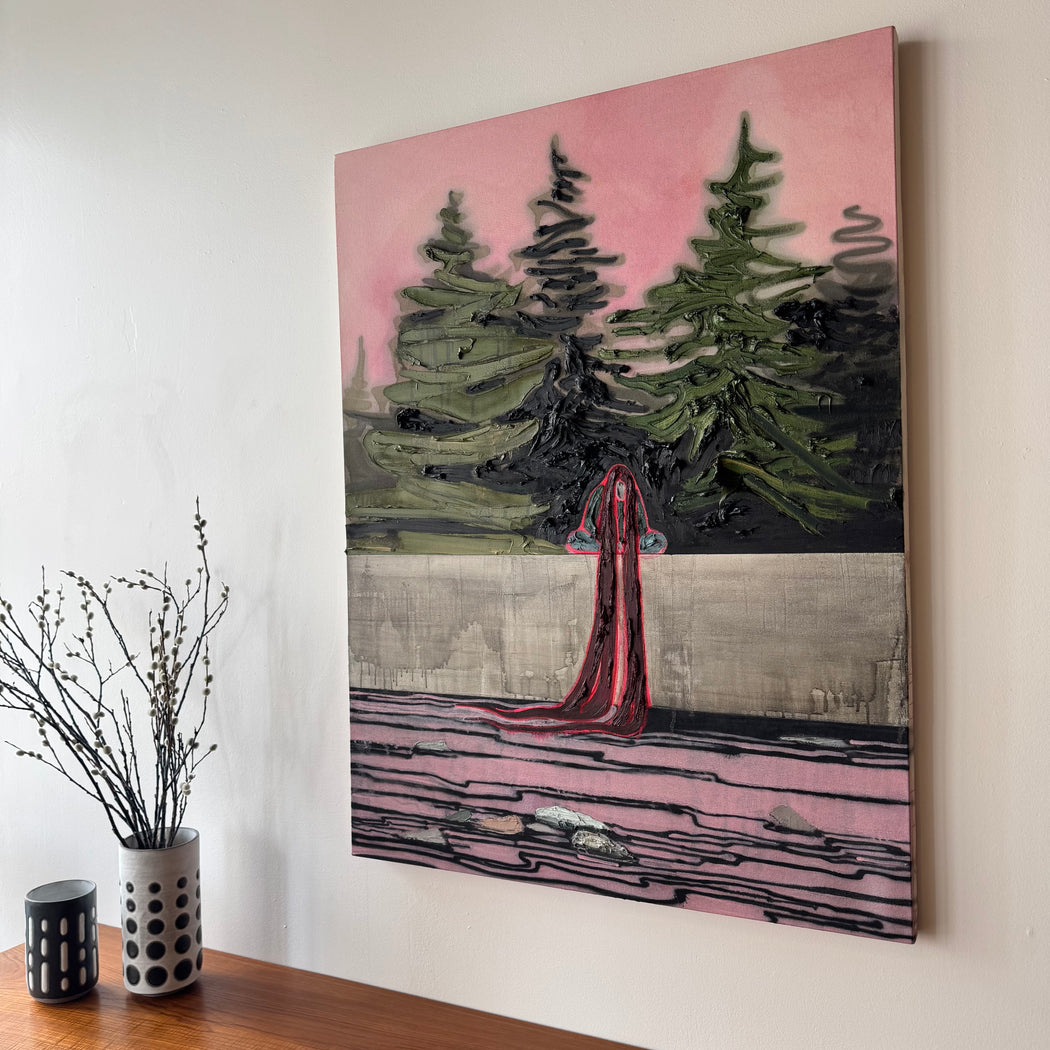 Painting by Kim Dorland
