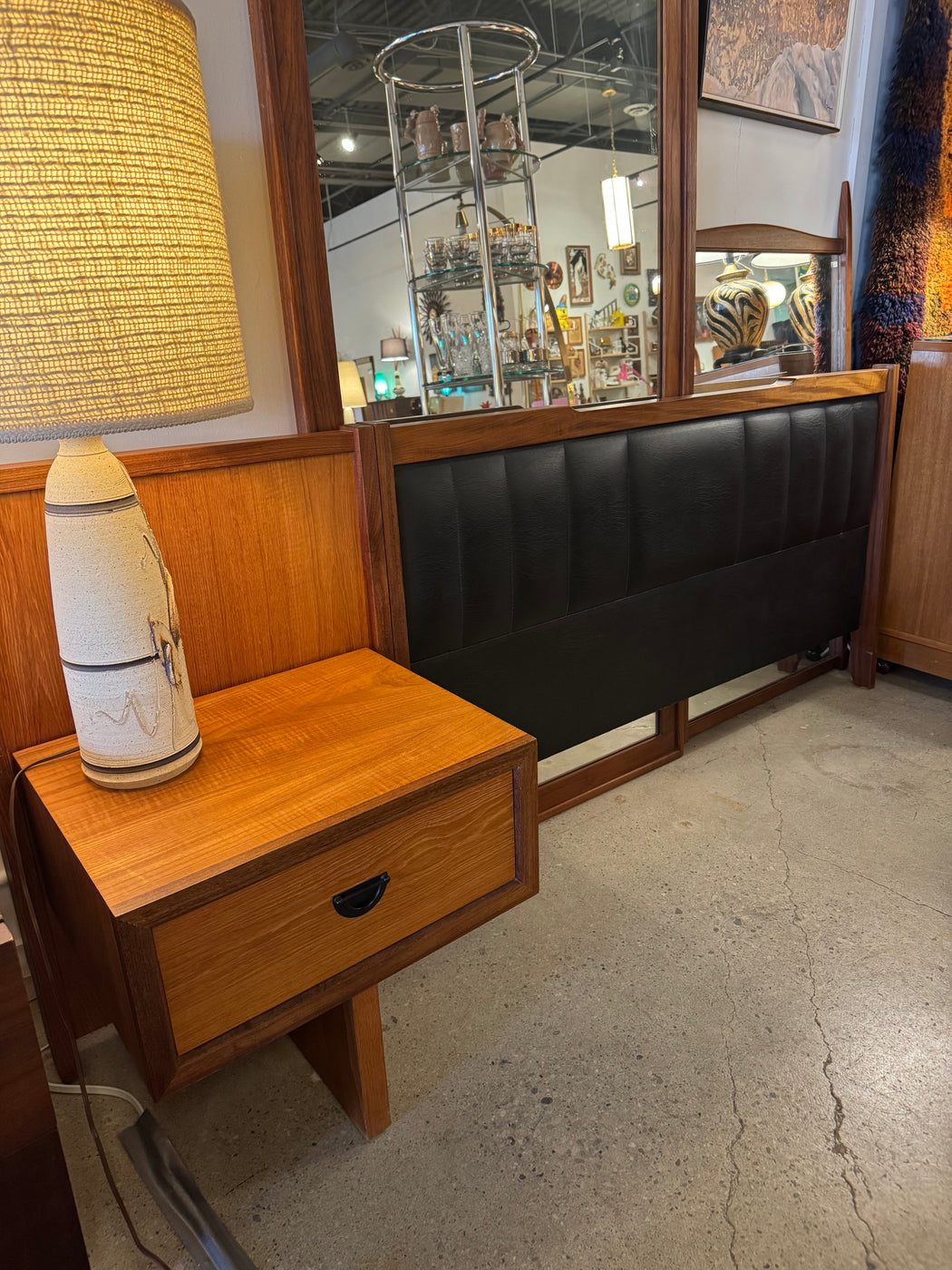 SALE • RS Associates Headboard + Nightstand