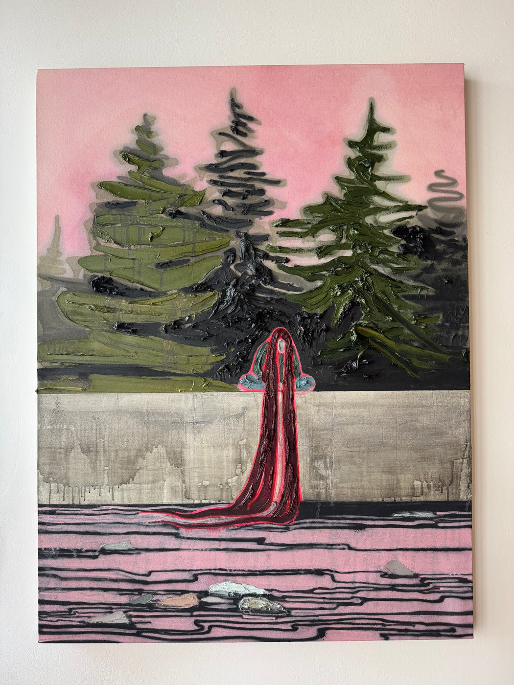 Painting by Kim Dorland