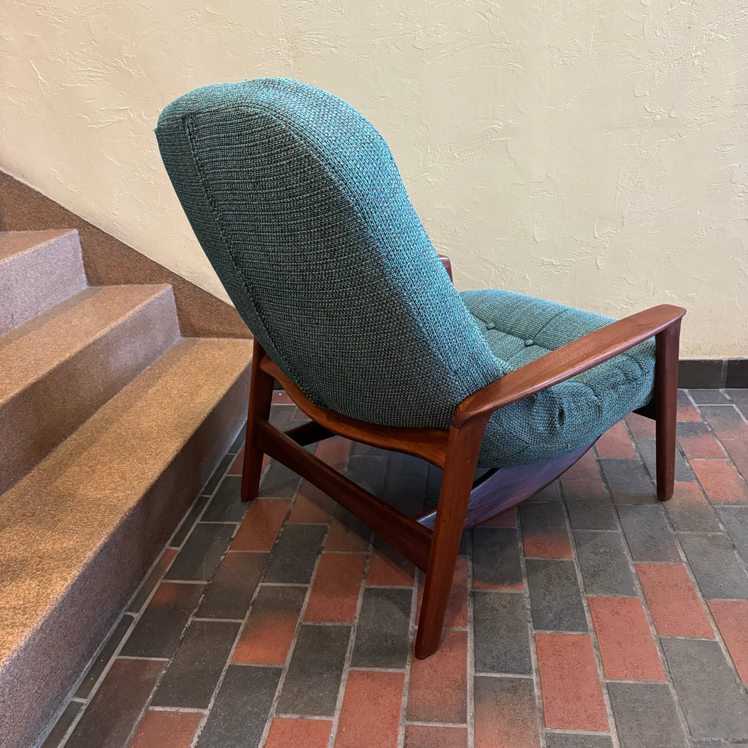 Teak Huber Scoop Chair