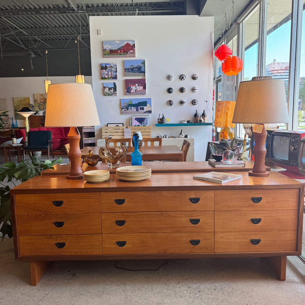 RS Associates Teak Dresser Credenza