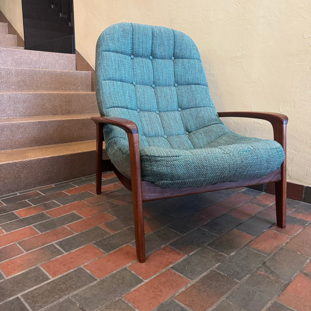 Teak Huber Scoop Chair